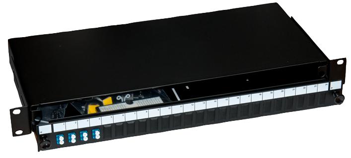 009-023-040-04S LC FIBRE PATCH PANEL, 8PORT, 1U CONNECTIX CABLING SYSTEMS