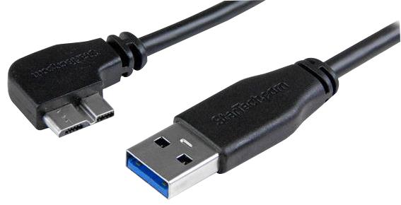 USB3AU2MLS LEAD, USB3.0-LEFT ANGLE MICRO USB, 2M STARTECH