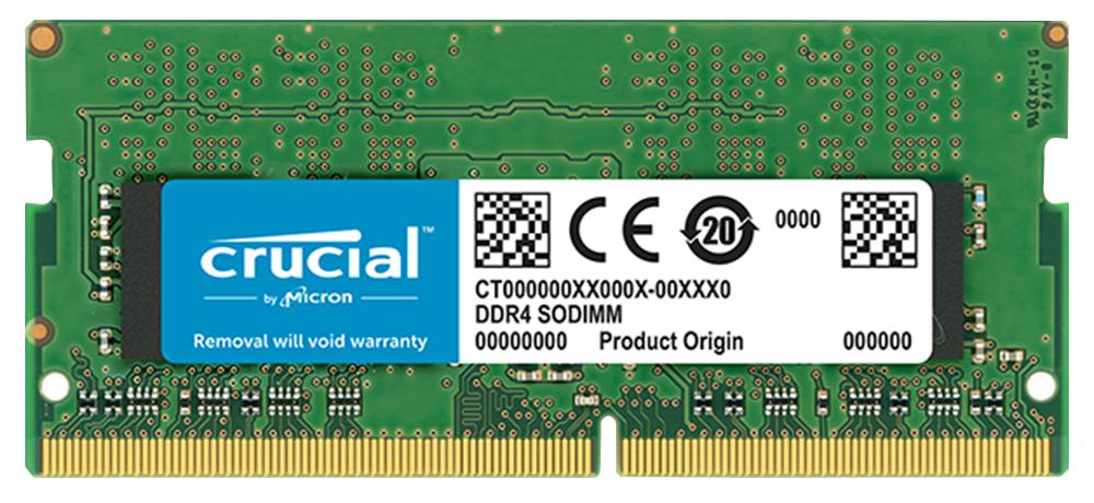 CT4G4SFS8266 MEMORY,4GB,DDR4 SODIMM PC4-21300 2666MHZ CRUCIAL MEMORY