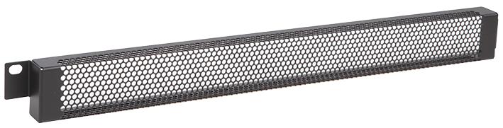 R1287/1UK PERFORATED SECURITY PANEL - 1U PENN ELCOM