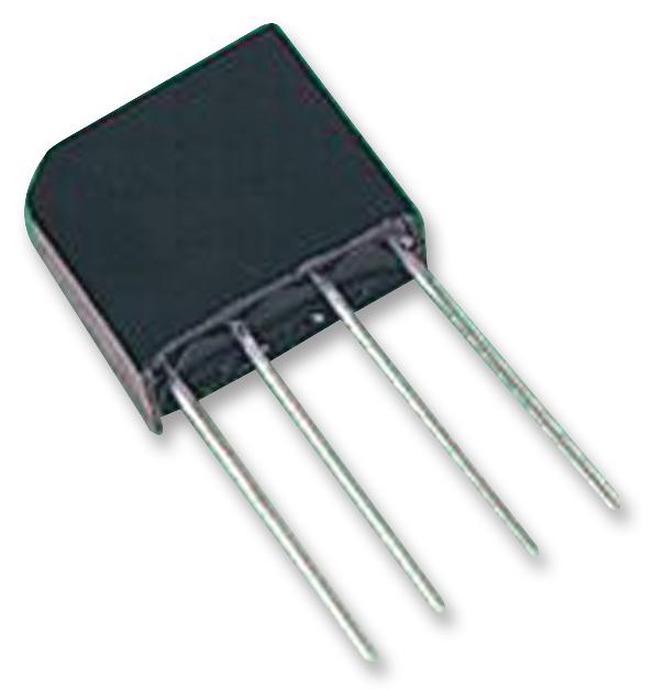 D4KB6L DIODE, BRIDGE RECT, 1-PH, 4A, 600V, SIP MULTICOMP PRO