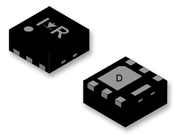 IRLHS6276TRPBF MOSFET, DUAL N CH, 20V, 3.4A, PQFN-6 INFINEON
