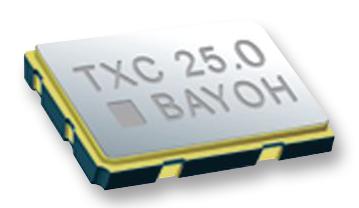 7C-25.000MBA-T OSC, 25.000MHZ, 3.3V, SMD, 5.0X3.2 TXC