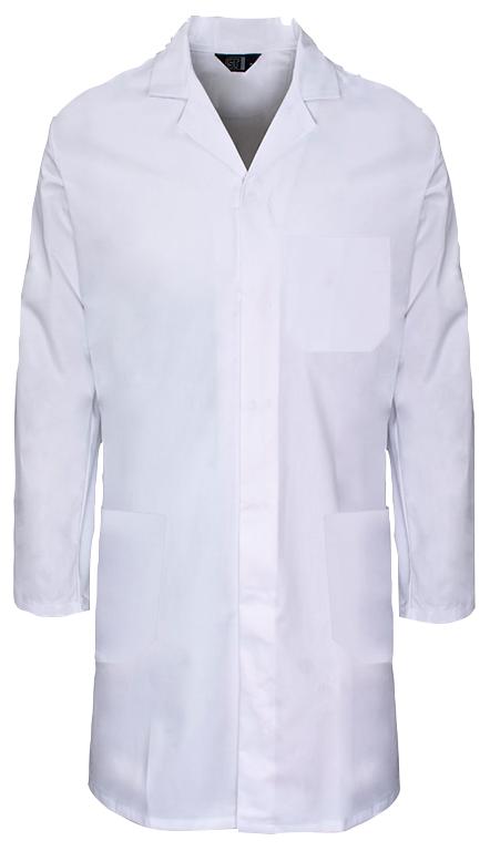 57001 LABCOAT, WHITE, S ST