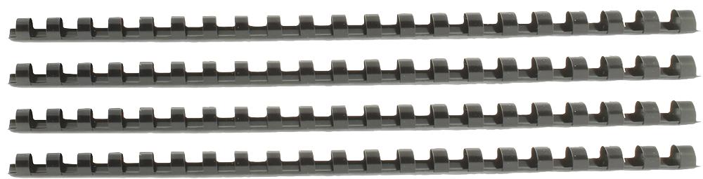 KF24024 BINDING COMB 16MM BLACK PACK 50 Q CONNECT