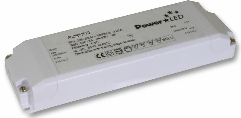 PCC50030TD LED DRIVER C/C TRIAC DIMMING 500MA 30W SUNPOWER