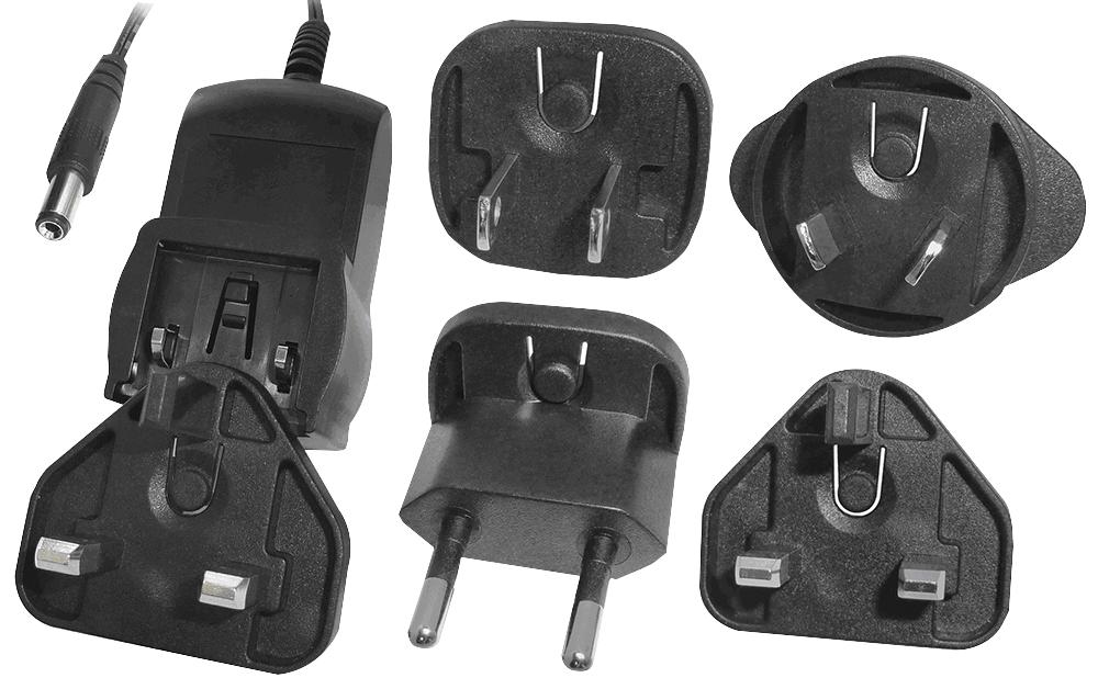 25HK-AP-060A100-CP-3A ADAPTOR, AC-DC, 6V, 1A IDEAL POWER