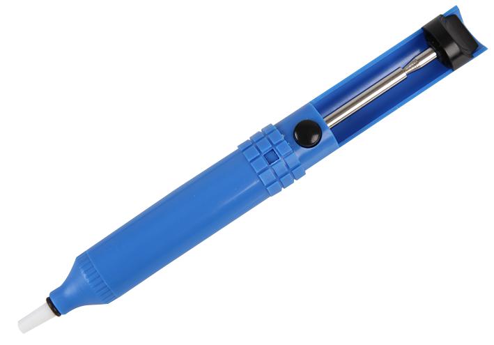 ZD-809/87-8091 DESOLDERING PUMP, PLASTIC, BLUE DURATOOL
