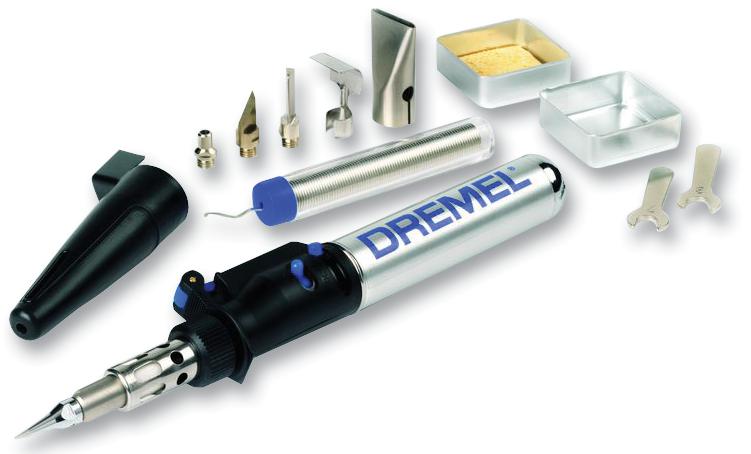 2000-6 BUTANE GAS SOLDERING IRON, 30-60MIN DREMEL