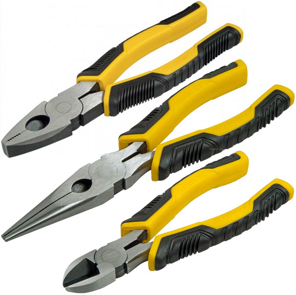 STHT0-75094 3 PC CONTROL GRIP PLIER SET: 150MM STANLEY