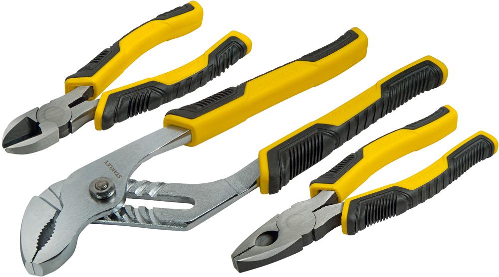 STHT0-74471 3 PC CONTROL GRIP PLIER SET STANLEY