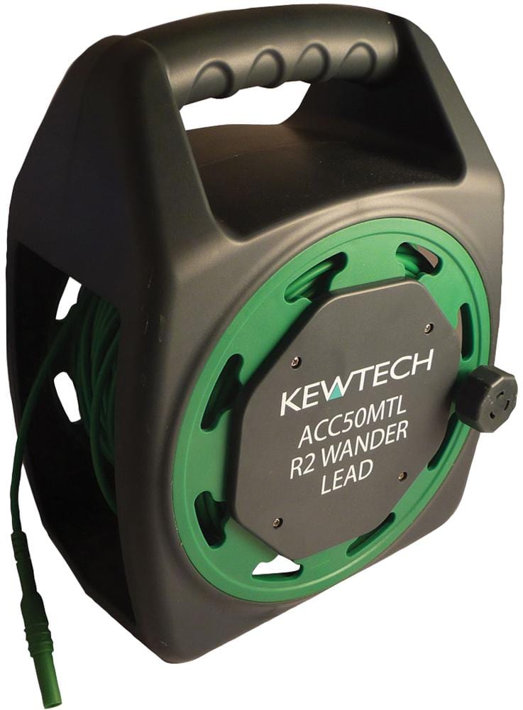 KEWTECH Test Leads ACC50MTL TEST LEAD EXTENSION REEL, 50M KEWTECH 3532193 ACC50MTL