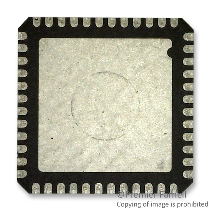 MICROCHIP Microcontrollers (MCU) - 32 Bit ATSAM4N8AA-MU MCU, 32BIT, CORTEX-M4, 100MHZ, QFN-48 MICROCHIP 2355224 ATSAM4N8AA-MU