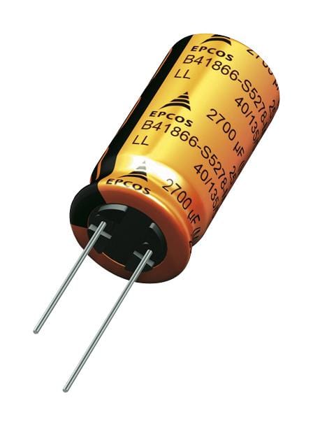 EPCOS Aluminium Electrolytic Capacitors - Leaded B43890A5685M000 CAP, 6.8µF, 450V, 20% EPCOS 2750402 B43890A5685M000