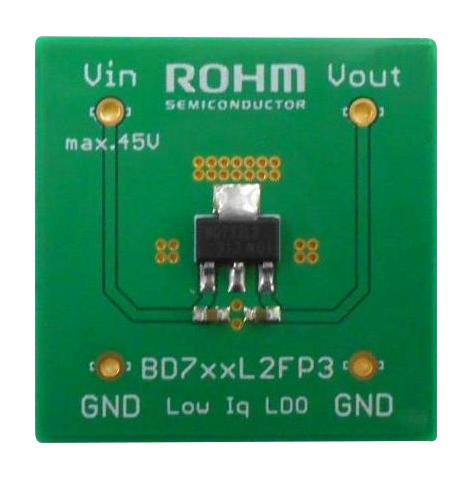 ROHM LDO Voltage Regulators - Adjustable BD733L2FP3-C LDO, FIXED, AEC-Q100, 3.3V, 0.2A, SOT223 ROHM 2610967 BD733L2FP3-C