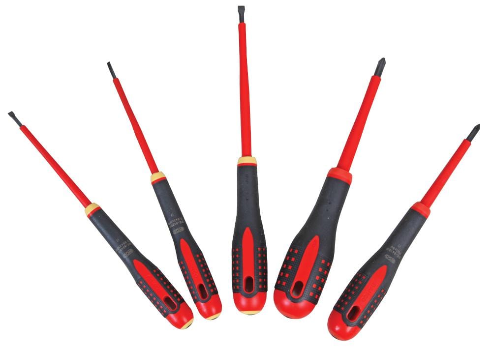 BAHCO Sets BE-9881S SCREWDRIVER SET, 5PC BAHCO 3530889 BE-9881S