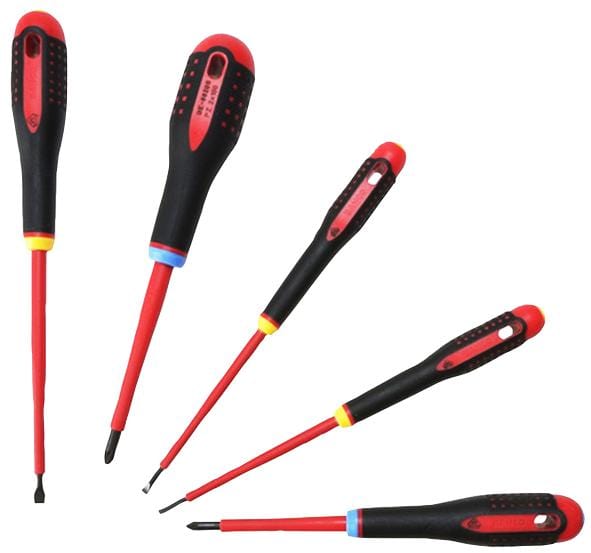BAHCO Sets BE-9882S SCREWDRIVER SET, 5PC BAHCO 3530888 BE-9882S