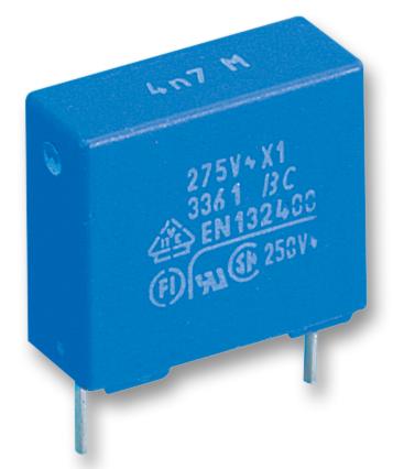 VISHAY Film Suppression Capacitors BFC233610104 CAP, 0.1µF, 20%, PP VISHAY 1166515 BFC233610104