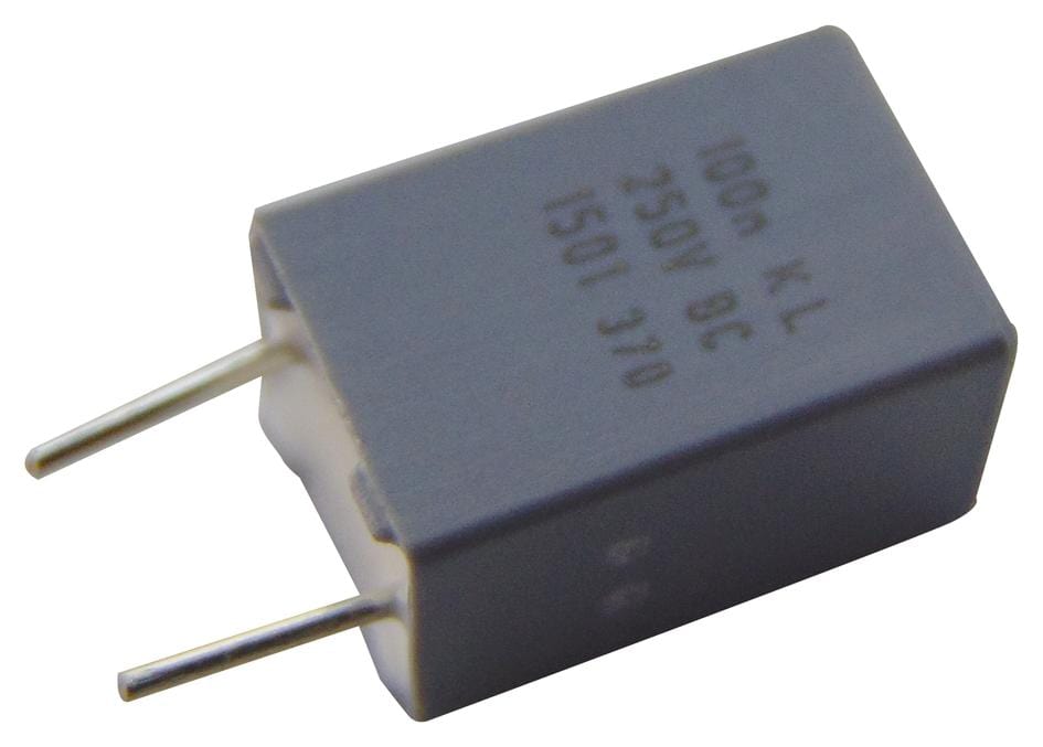 VISHAY Film Capacitors BFC237041104 CAP, 0.1µF, 250V, 10%, PET VISHAY 1166084 BFC237041104