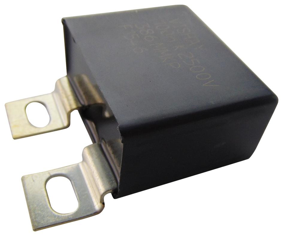 VISHAY Power AC Film Capacitors BFC238670104 CAP, 0.1µF, 2.5 KV, 10%, PP VISHAY 1289296 BFC238670104