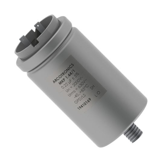 KEMET Power AC Film Capacitors C44BXFP4150ZA0J CAP, 1.5UF, 1KVAC, FILM, CAN KEMET 3678172 C44BXFP4150ZA0J