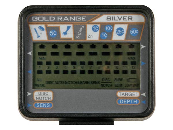 CS300 METAALDETECTOR MET LCD-SCHERM