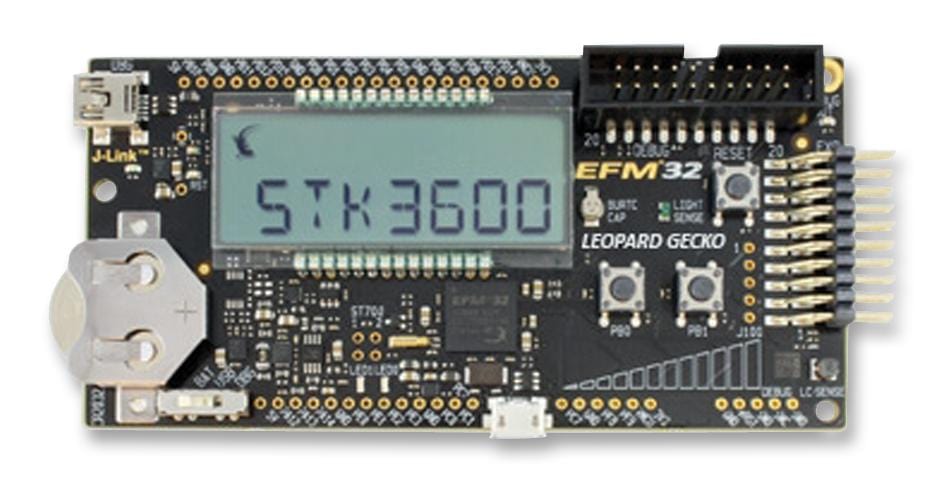 SILICON LABS MCU/MPU/DSC/DSP/FPGA Development Kits - Prima EFM32LG-STK3600 STARTER KIT, STK3600, LEOPARD GECKO SILICON LABS 2292867 EFM32LG-STK3600
