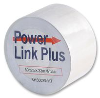 SH89WT - Electrical Insulation Tape, PVC (Polyvinyl Chloride), White, 50 mm x 33 m - MULTICOMP PRO