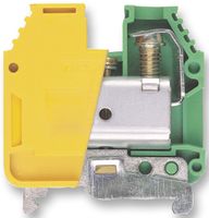 ERPE6/10 - DIN Rail Mount Terminal Block, 1 Ways, 16 AWG, 8 AWG, 1.5 mm², Screw, 1 A - IMO PRECISION CONTROLS