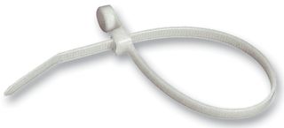 PLC2S-S10-C0 - Cable Tie, Pan Ty® Screw Mount Clamp, Nylon 6.6 (Polyamide 6.6), Black, 201 mm, 4.8 mm, 47 mm - PANDUIT