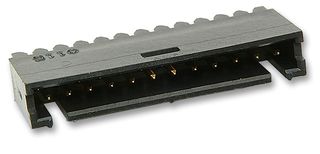 8-102202-4 - Pin Header, Vertical, Wire-to-Board, 2.54 mm, 1 Rows, 3 Contacts, Through Hole Straight - TE CONNECTIVITY