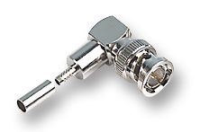 1-1478075-0 - RF / Coaxial Connector, BNC Coaxial, Right Angle Plug, Crimp, 50 ohm - GREENPAR - TE CONNECTIVITY