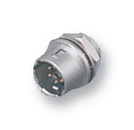 HR10-7R-6P(73) - Circular Connector, HR10 Series, Panel Mount Receptacle, 6 Contacts, Solder Pin - HIROSE(HRS)