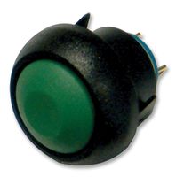 IBR3SAD3 - Industrial Pushbutton Switch, IB, 13.6 mm, SPST-NO, Momentary, Round, Green - APEM