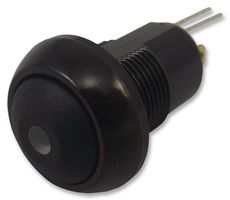 IPR1SAD2LOS - Industrial Pushbutton Switch, IP, 13.6 mm, SPST, Off-On, Round, Black - APEM