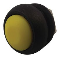 ISR3SAD500 - Industrial Pushbutton Switch, IS Series, 13.6 mm, SPST-NO, Momentary, Round, Yellow - APEM