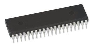 AT89S8253-24PU - 8 Bit MCU, 8051 Family AT89S8253 Series Microcontrollers, 8051, 24 MHz, 12 KB, 40 Pins, DIP - MICROCHIP