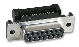 1658612-2 - D Sub Connector, DB25, Standard, Receptacle, AMPLIMITE HDF, 25 Contacts, DB, IDC / IDT - AMP - TE CONNECTIVITY