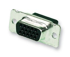 1658683-1 - D Sub Connector Housing, 44 Ways, High Density D Sub, 3, AMPLIMITE HDP-22, Receptacle, Metal Body - AMP - TE CONNECTIVITY