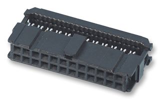 1658621-6 - IDC Connector, IDC Receptacle, Female, 2.54 mm, 2 Row, 26 Contacts, Cable Mount - AMP - TE CONNECTIVITY