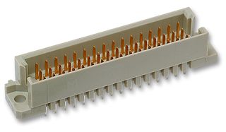 5650479-5 - DIN 41612 Connector, 48 Contacts, Plug, 2.54 mm, 3 Row, a + b + c - AMP - TE CONNECTIVITY