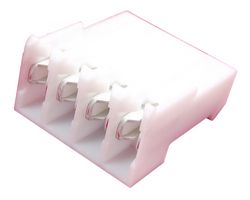 3-640429-4 - IDC Connector, 24 AWG, IDC Receptacle, Female, 3.96 mm, 1 Row, 4 Contacts, Cable Mount - AMP - TE CONNECTIVITY