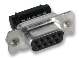 8FSM09S-30N4-FEC - D Sub Connector, Standard, Receptacle, 8F, 9 Contacts, DE, IDC / IDT - MULTICOMP PRO