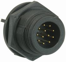 PX0413/12P/PC - Circular Connector, IP68, Rear Mount, Buccaneer 400 Series, Panel Mount Plug, 12 Contacts - BULGIN LIMITED