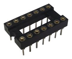 2227MC-14-03-F1 - IC & Component Socket, 14 Contacts, DIP, 2.54 mm, 2227MC, 7.62 mm, Beryllium Copper - MULTICOMP PRO