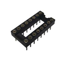 2227MC-16-03-09-F1 - IC & Component Socket, 16 Contacts, DIP Socket, 2.54 mm, 2227MC, 7.62 mm, Beryllium Copper - MULTICOMP PRO