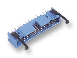 3-1761606-3 - Pin Header, Straight, Wire-to-Board, 2.54 mm, 2 Rows, 40 Contacts, Through Hole Straight, AMP-LATCH - AMP - TE CONNECTIVITY