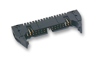 5499922-3 - Pin Header, Straight, Wire-to-Board, 2.54 mm, 2 Rows, 16 Contacts, Through Hole Straight, AMP-LATCH - AMP - TE CONNECTIVITY