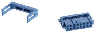 1-1658526-1 - IDC Connector, IDC Receptacle, Female, 2.54 mm, 2 Row, 16 Contacts, Cable Mount - AMP - TE CONNECTIVITY