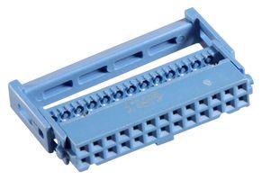 1-1658526-6 - IDC Connector, IDC Receptacle, Female, 2.54 mm, 2 Row, 26 Contacts, Cable Mount - AMP - TE CONNECTIVITY